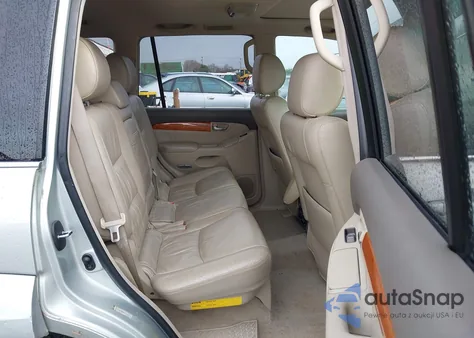 2005 Lexus Gx 470 z USA, uszkodzony, nr VIN JTJBT20X050071258